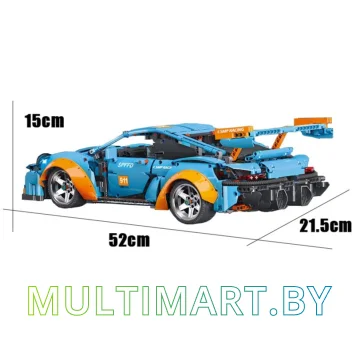 Конструктор Mould King 10216 Porshe 911 RS5 картинка 4